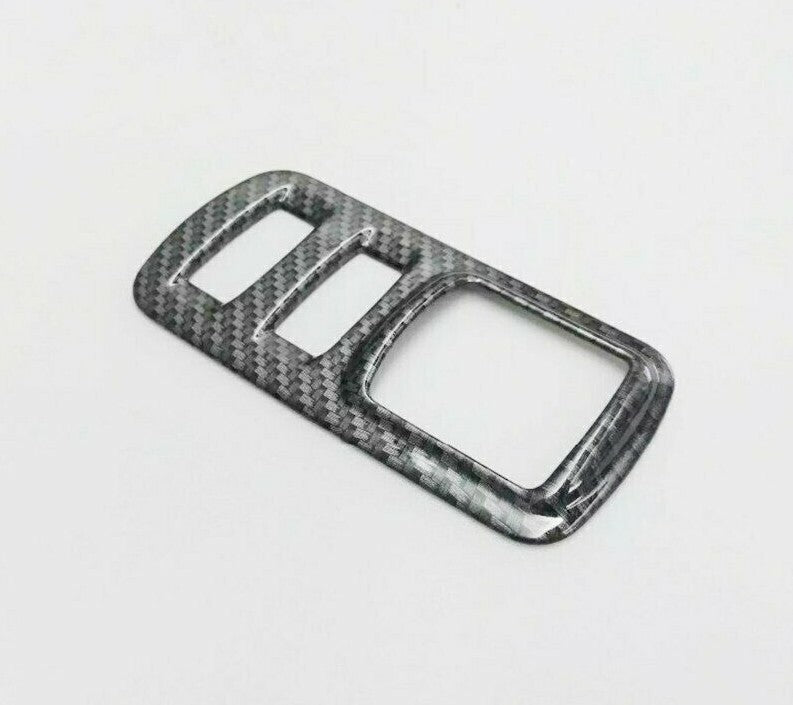 Passend für Renault Kadjar Lichtschalter Blende Schutz Rahmen Cover Carbon