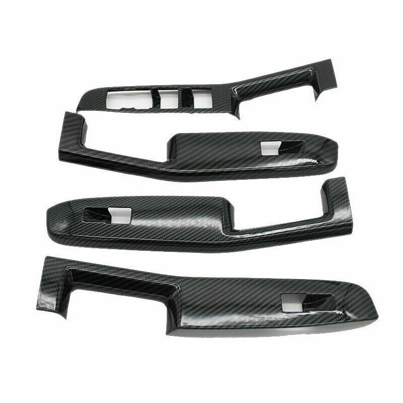 Passend für Ford Escape Kuga Fensterheber Blenden Abdeckung Rahmen Carbon