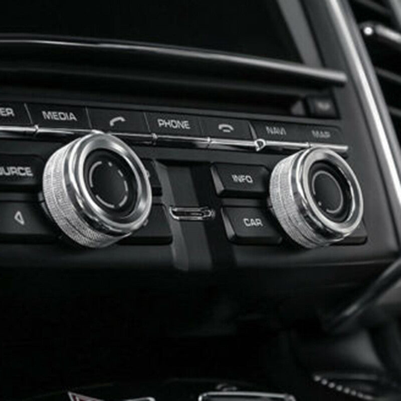 Passend für Porsche 911 Cayenne Macan Klima Regler Blenden Abdeckung Rahmen