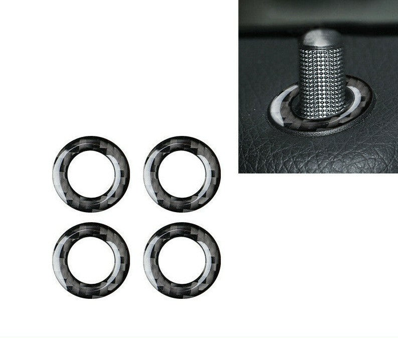 Passend für Mercedes W205 C180 C200 C260 GLC Türpin Rahmen Blende Carbon Schutz