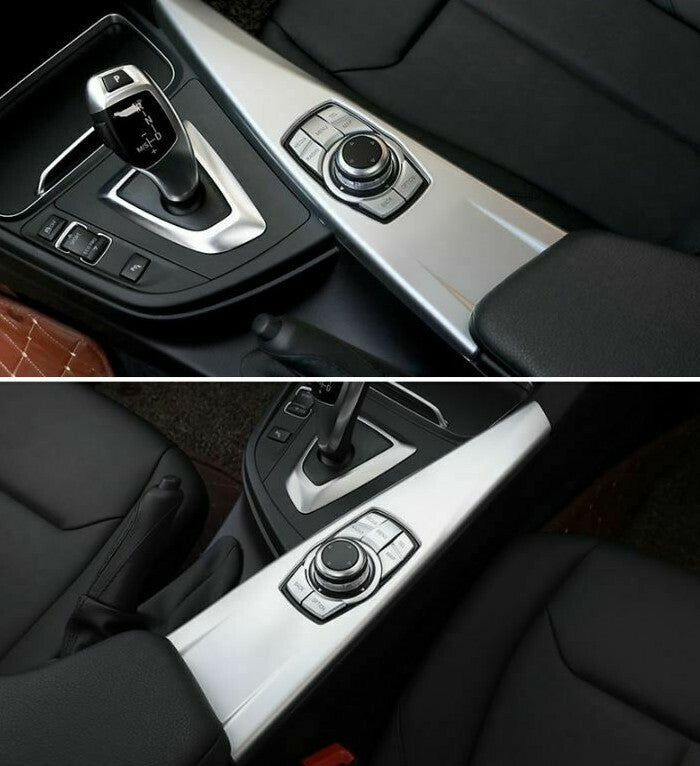 Passend für BMW 3 Blende Rahmen Chrom Zierleiste Mittelkonsole Getriebe Schutz