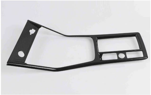 Passend für Audi Q3 2019 Mittelkonsole Carbon Blende Schutz Veredelung Rahmen