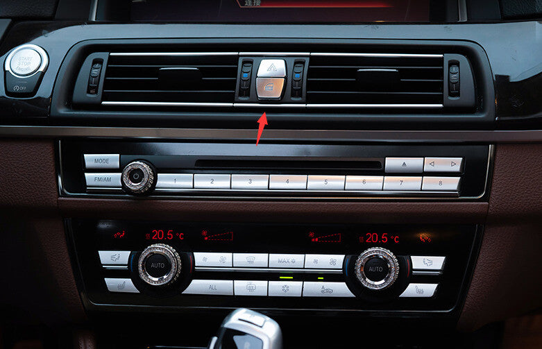 Passend für BMW 3 4 2013-2019 Warnblinklicht Abdeckung Blenden Rahmen Tuning