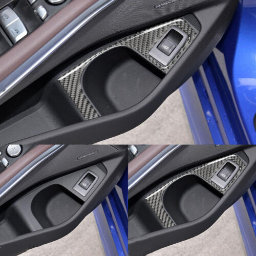 Passend für BMW 3 G20 G28 Fensterheber Blenden Abdeckung Carbon
