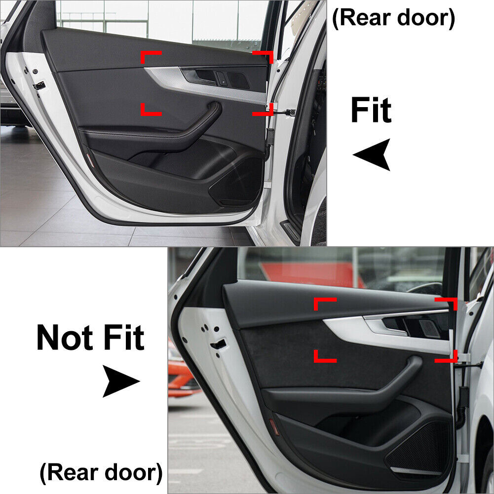 Passend für A4 B9 2017-20 Türgriffe Blenden Rahmen Zierblenden Abdeckung
