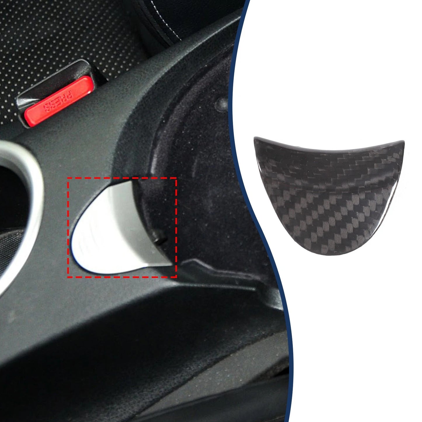 Passend für Nissan 370Z 2009-2020 Armlehne Blende