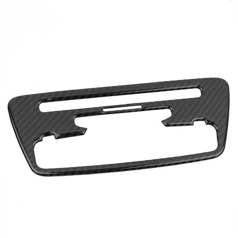 Passend für Audi Q3 Carbon Blende Radio Klima Rahmen Abdeckung Aufwertung Cover