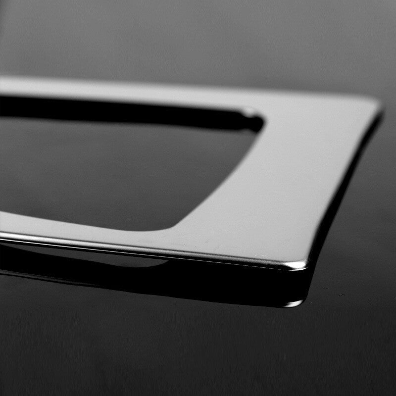 Passend für BMW 3 F30 ab 2013 Chromrahmen Blende Schaltung Rahmen Mittelkonsole