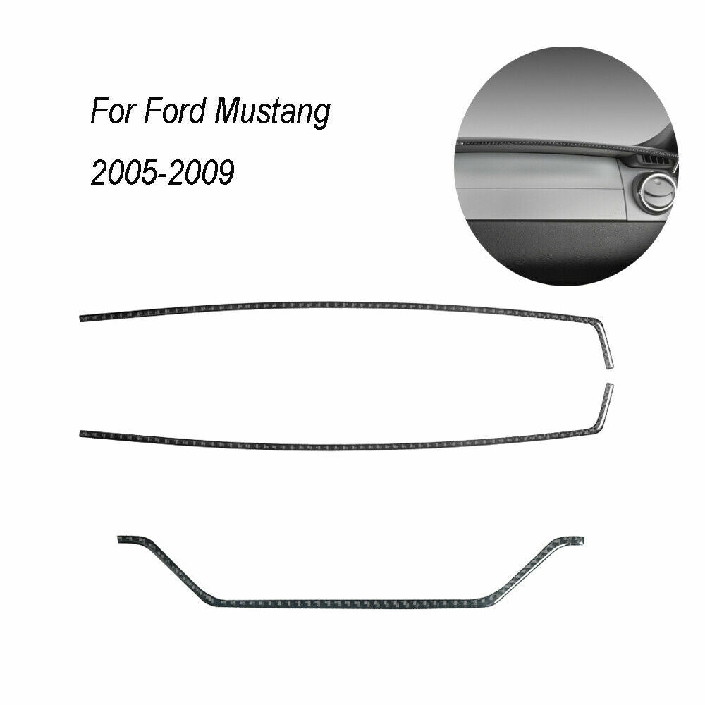 Passend für Ford Mustang Konsole Blende Rahmen Zierblende Abdeckung