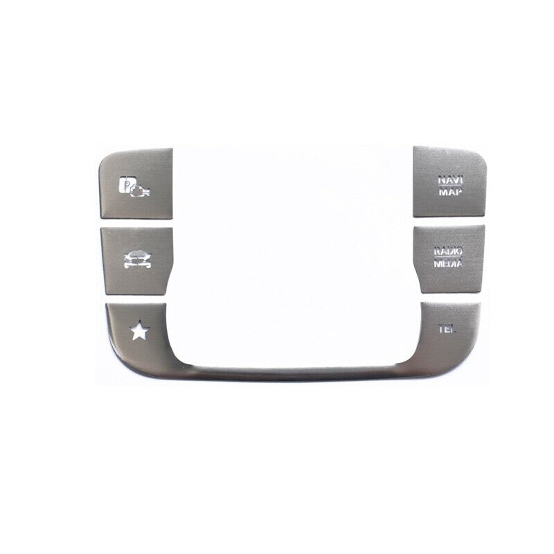 Passend für Mercedes A B GLA GLB CLA Touch Pad Mittelkonsole Taste Blende Silber