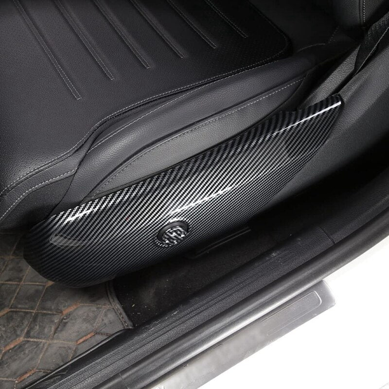 Passend für Mercedes C Class W206 Sitz Blenden Abdeckungen Rahmen Carbon