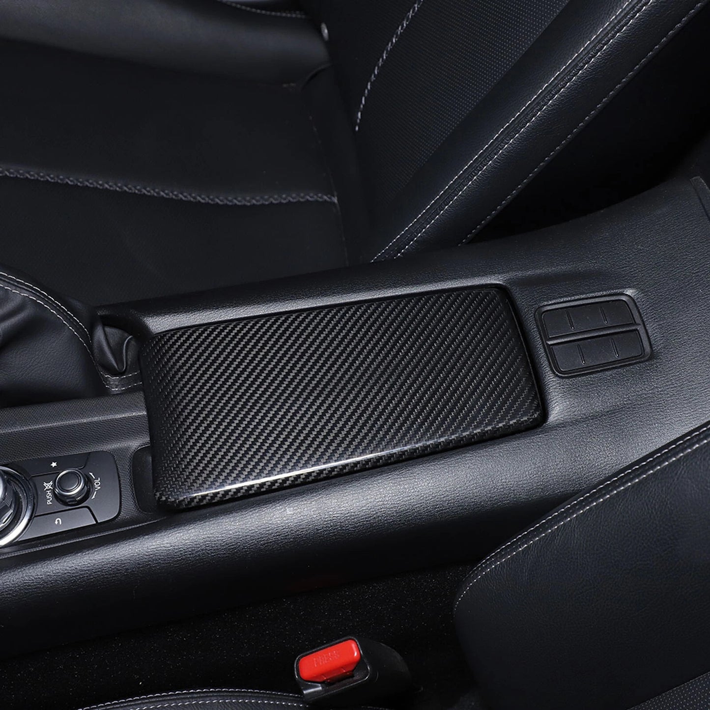 Passend für Fiat 124 Spider 2016-2024 Mittelkonsole Blende