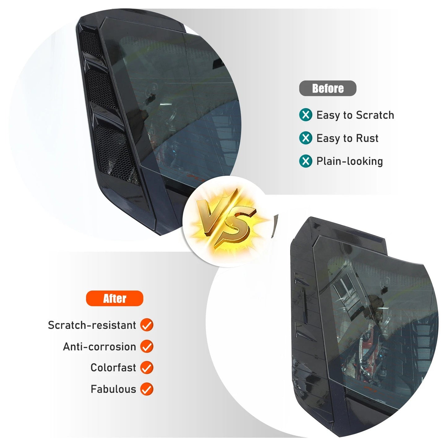Passend für Corvette C8 2020 Lueftung Blende