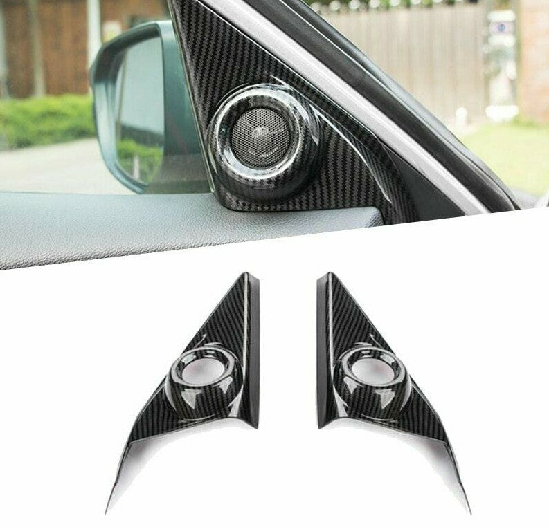 Passend für Honda Civic Carbon Lautsprecher Blende Aufwertung Sound Zierrahmen