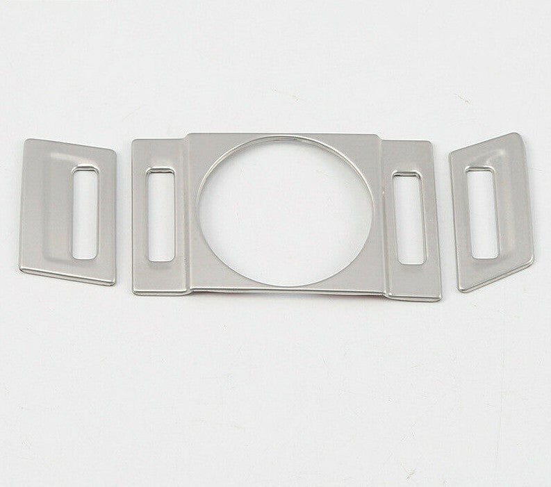 Passend für VW Volkswagen Passat B8 Edelstahl Blende Uhr Luftdüse Regler Rahmen