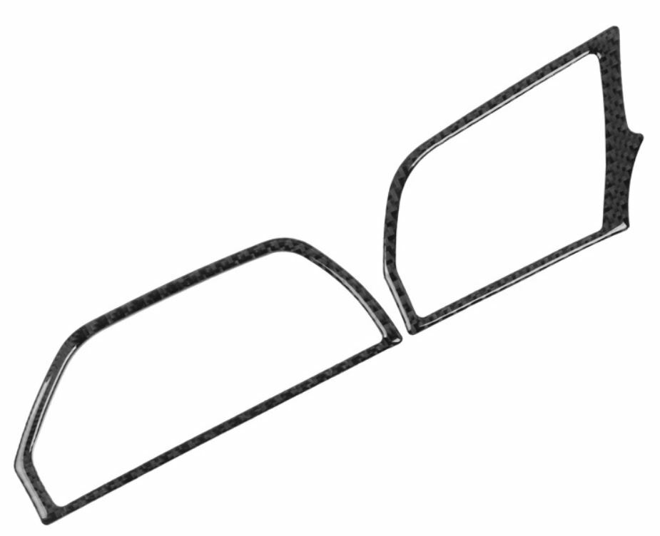 Passend für Audi Q3 Lüftung Rahmen in Carbon Optik Blenden
