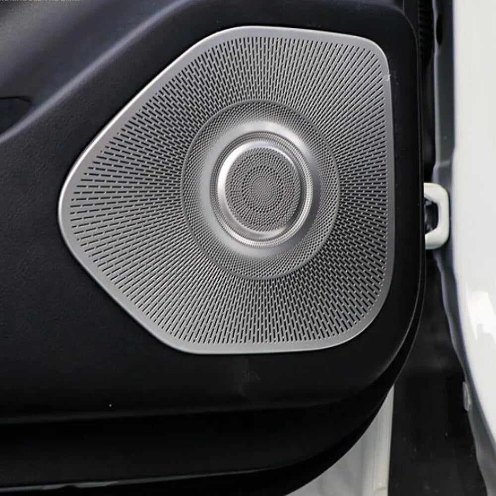 Passend für Nissan X-trail 2022 Lautsprecher Blende Zierblende Abdeckung Silber