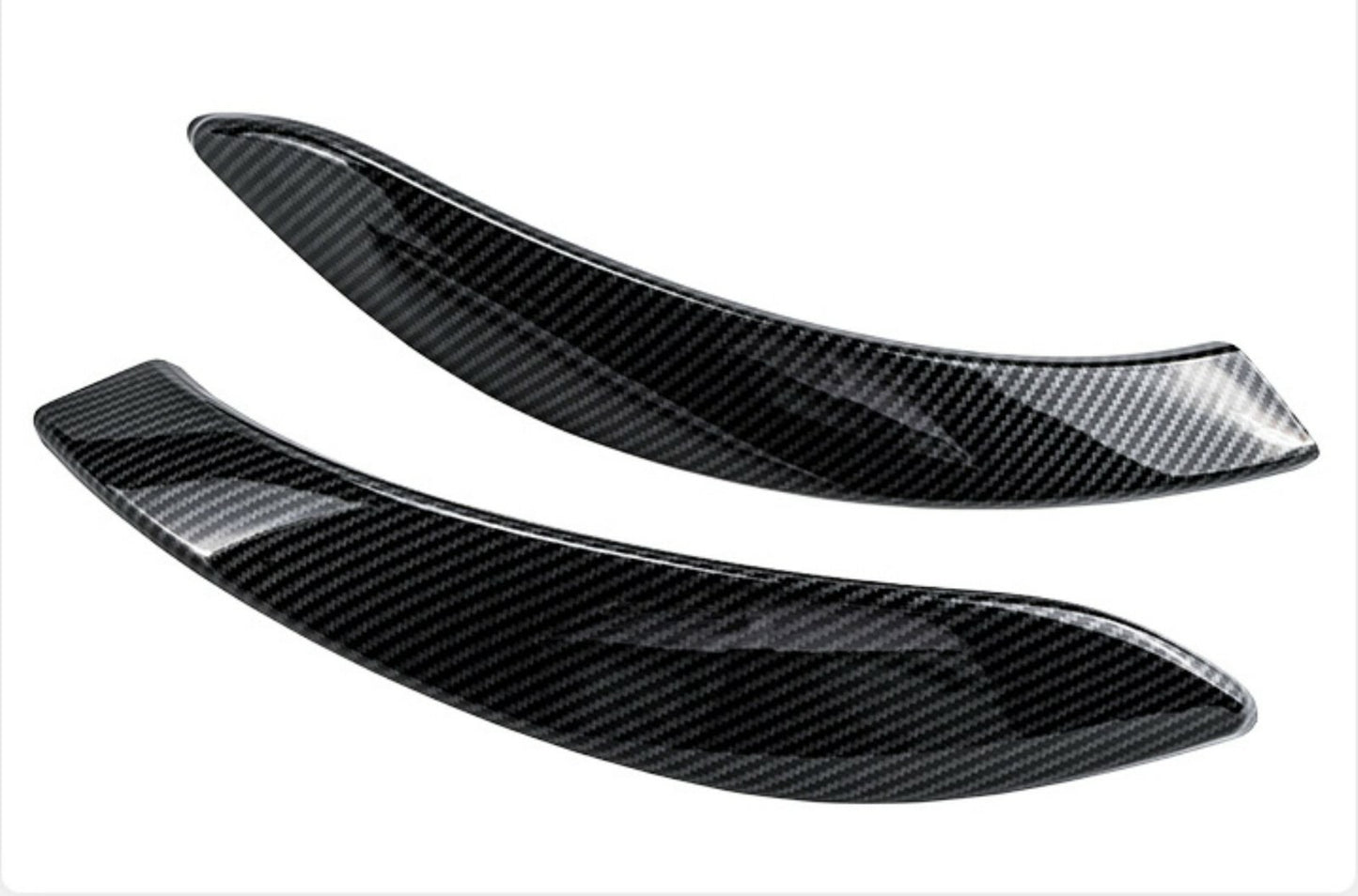 Passend für BMW 3 Serie F30 F31 F34 Türgriff Blenden Zierblenden in Carbon Optik