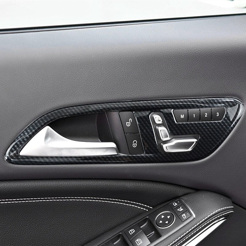 Passend für Mercedes CLA GLA Türgriff Blenden Abdeckung Rahmen Carbon