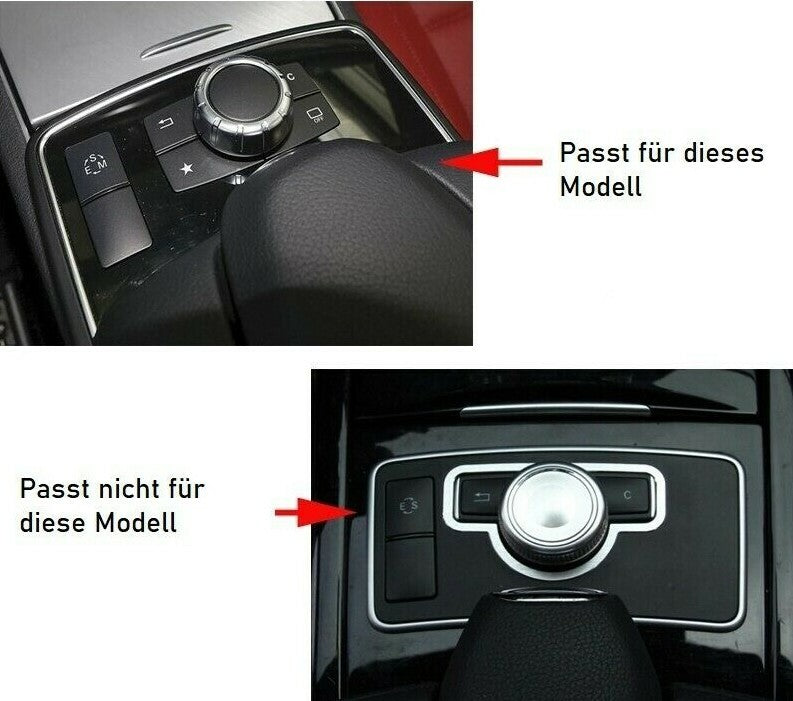 Passend für Mercedes Benz W212 E KLASSE Console Mittelkonsole Rahmen Blende