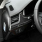 Passend für Audi Q7 2016-2019 Mittelkonsole Blenden Rahmen Zierblenden Abdeckung