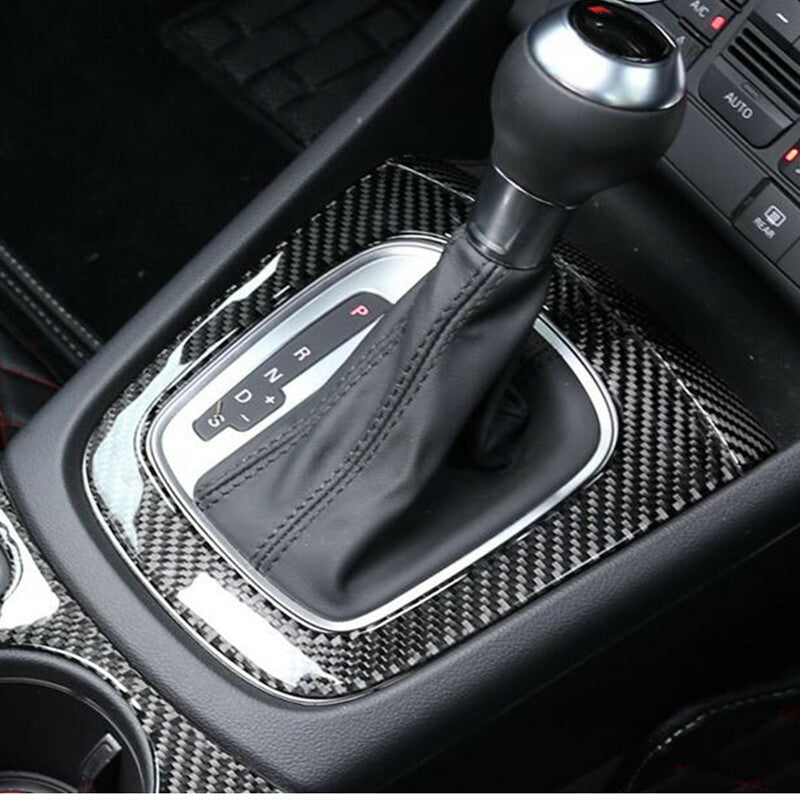 Passend für Audi Q3 Carbon Blende Schaltung Getriebe Rahmen Abdeckung Aufwertung