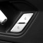 Passend für Audi A6 C8 2019-21 Tasten Tür Blenden Abdeckungen Rahmen Silber