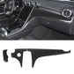 Passend für Mercedes C W206 Mittelkonsole Blenden Abdeckungen Rahmen Carbon