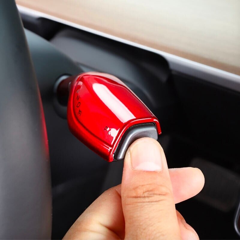 Passend für Tesla Model 3 Blende Rot Scheibenwischer Blinker Aufwertung Rahmen