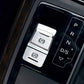 Passend für Audi A6 C7 2012-2018 Handbremse Edelstahl Blende Zierblende Silber