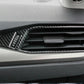 Passend für Ford Focus MK4 Kohlefaser Zierrahmen Klimaanlage Lüftung Blenden