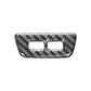 Passend für VW Golf 8 USB Port Blende Carbon Rahmen