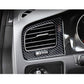 Passend für VW Golf 7 MK7 GTI Lüftung Klima Cockpit Rahmen Schutz Blende Carbon