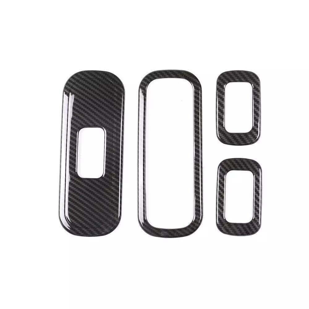 Passend für Mercedes G Wagon W463 Carbon Fensterheber Schutz Schalter Blende