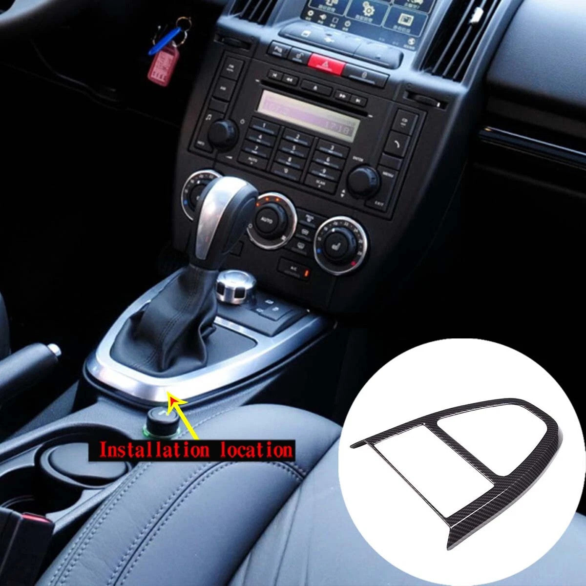 Passend für Land Rover Freeland 2 2009-2012 Mittelkonsole Blende