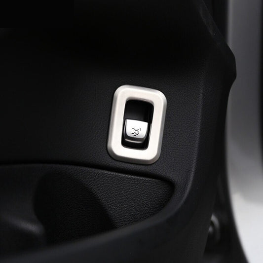 Passend für Mercedes Benz W205 GLC Edelstahl Kofferraumschalter Rahmen Blende