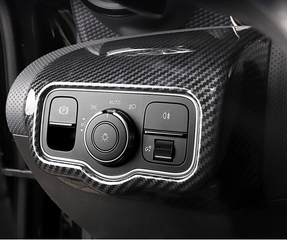 Passend für Mercedes Benz A W177 V177 CLA W118 C118 Carbon Blende Lüftung Armatur
