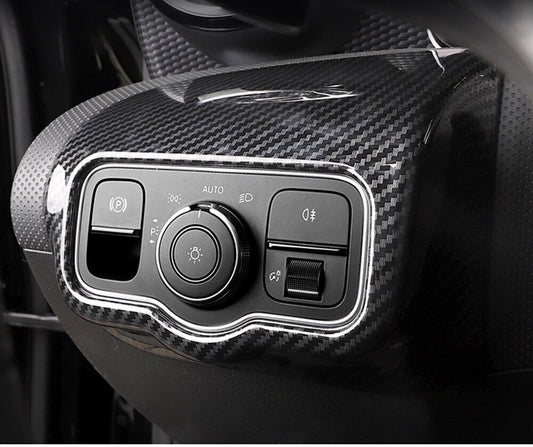 Passend für Mercedes Benz A W177 V177 CLA W118 C118 Carbon Blende Lüftung Armatur