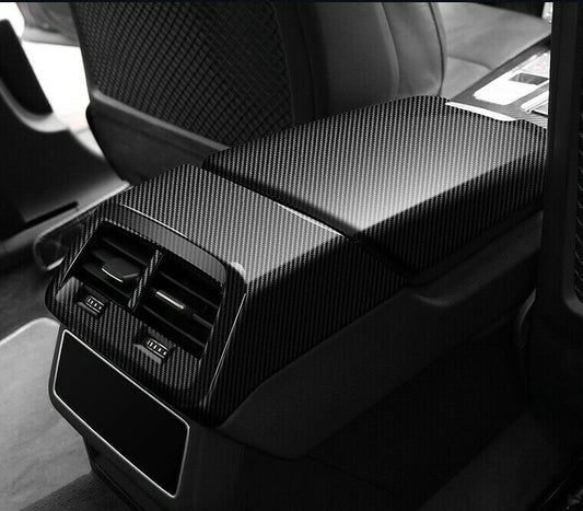 Passend für Audi A6 C8 2019 2020 Mittelkonsole Carbon Blenden Set Veredelung