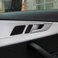 Passend für Audi A4 B9 2016 2017 Türgriffblenden Blenden Zierblenden Zubehör