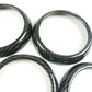 Passend für 5x Mercedes Lüftungsringe Zierringe Blenden Rahmen Carbon GLA X156 CLA C117