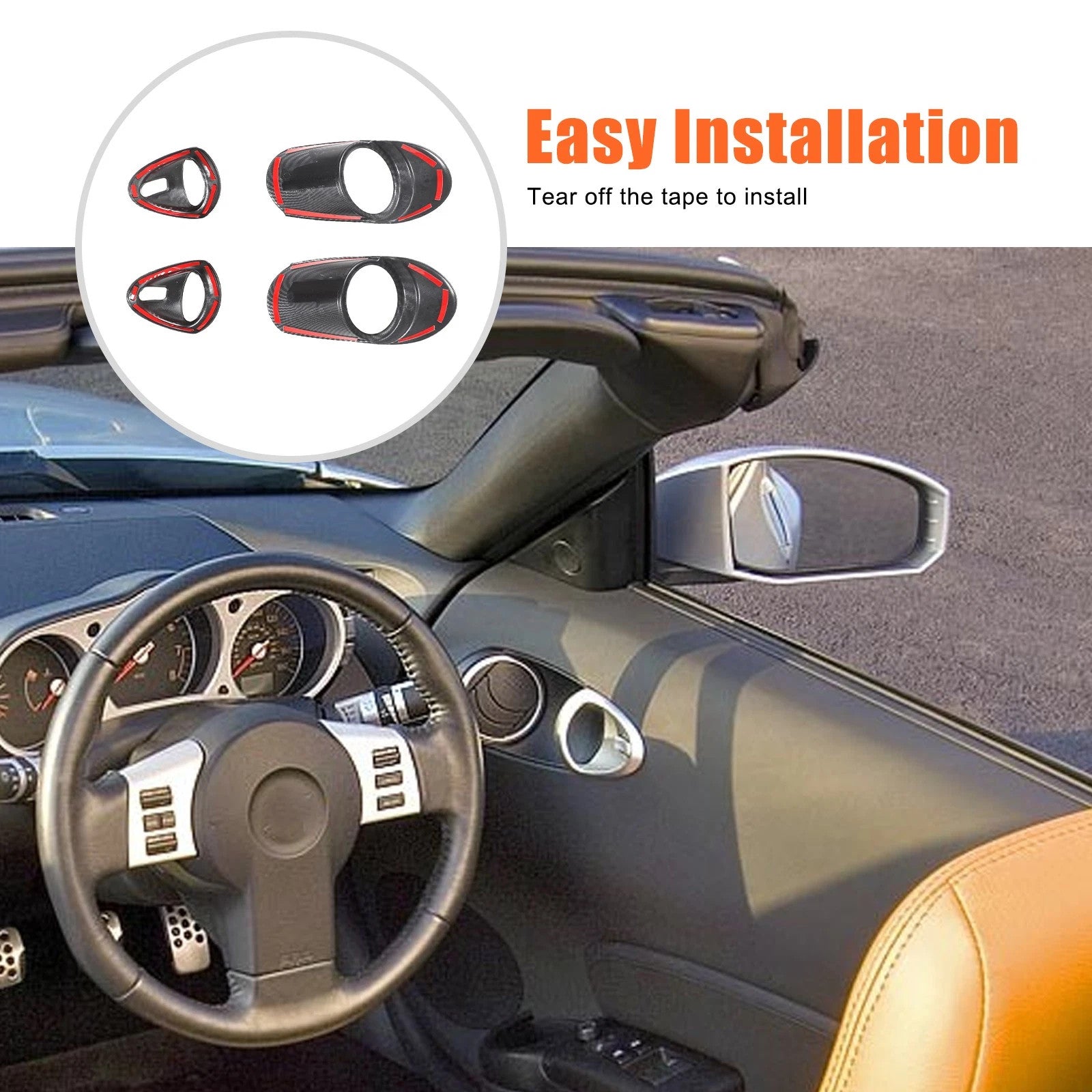 Passend für Nissan 350Z 2003-2006 Türgriff Blende