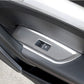 Passend für Audi Q5 Fensterheber Schalter Zierrahmen Blenden aus Edelstahl
