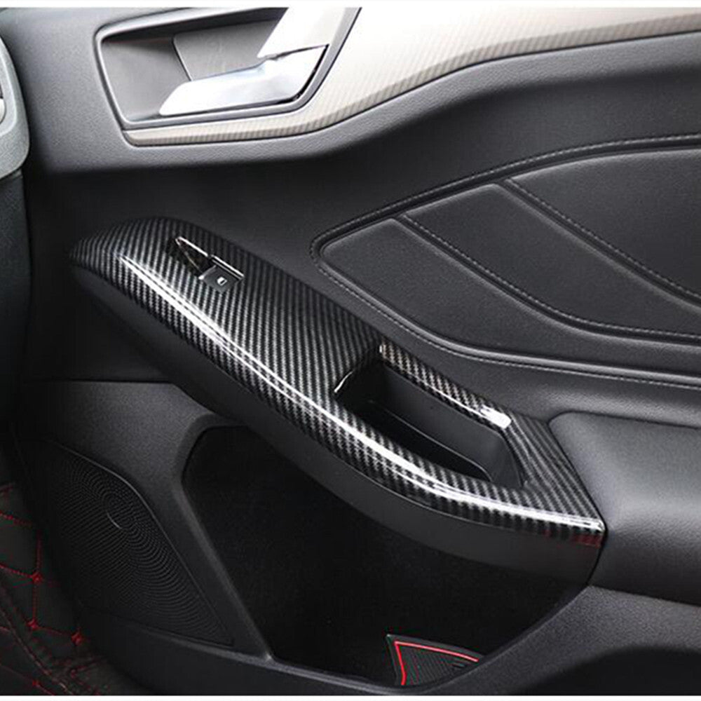 Passend für Ford Focus Fensterheber Blenden Abdeckung Rahmen Carbon