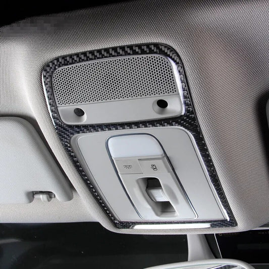 Passend für Audi Q3 A3 8V 2013-19 Leselampe Blende Abdeckung Rahmen Carbon