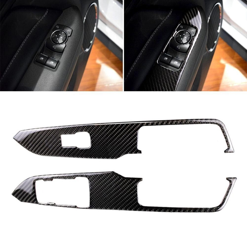 Passend für Ford Mustang ab 2015 Fensterheber Carbon Blende Rahmen