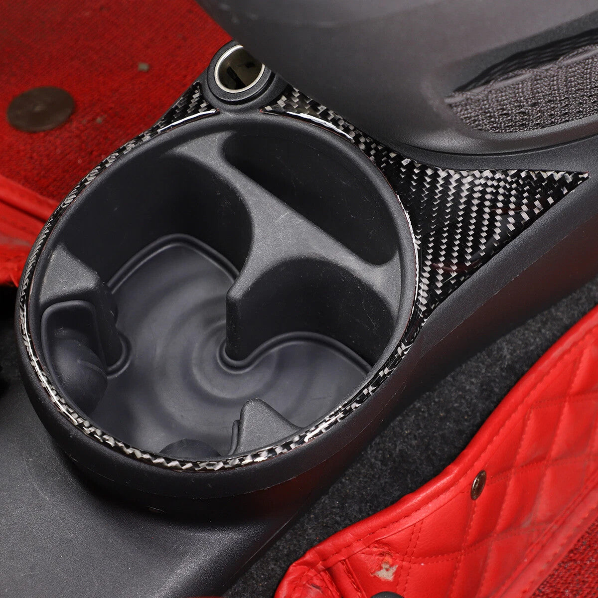 Passend für Abarth 595 Fiat 500 Mittelkonsole Blende