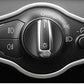 Passend für Edelstahl Licht Lichtschalter Rahmen Blende Schutz Passend Für Audi A4 A5 Q5 B8
