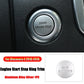 Passend für Land Rover Discovery 4 Start Stop Blende Abdeckung Rahmen Silber
