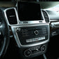 Passend für Mercedes GLE GLS ML GL Radio Blenden Abdeckung Rahmen Silber